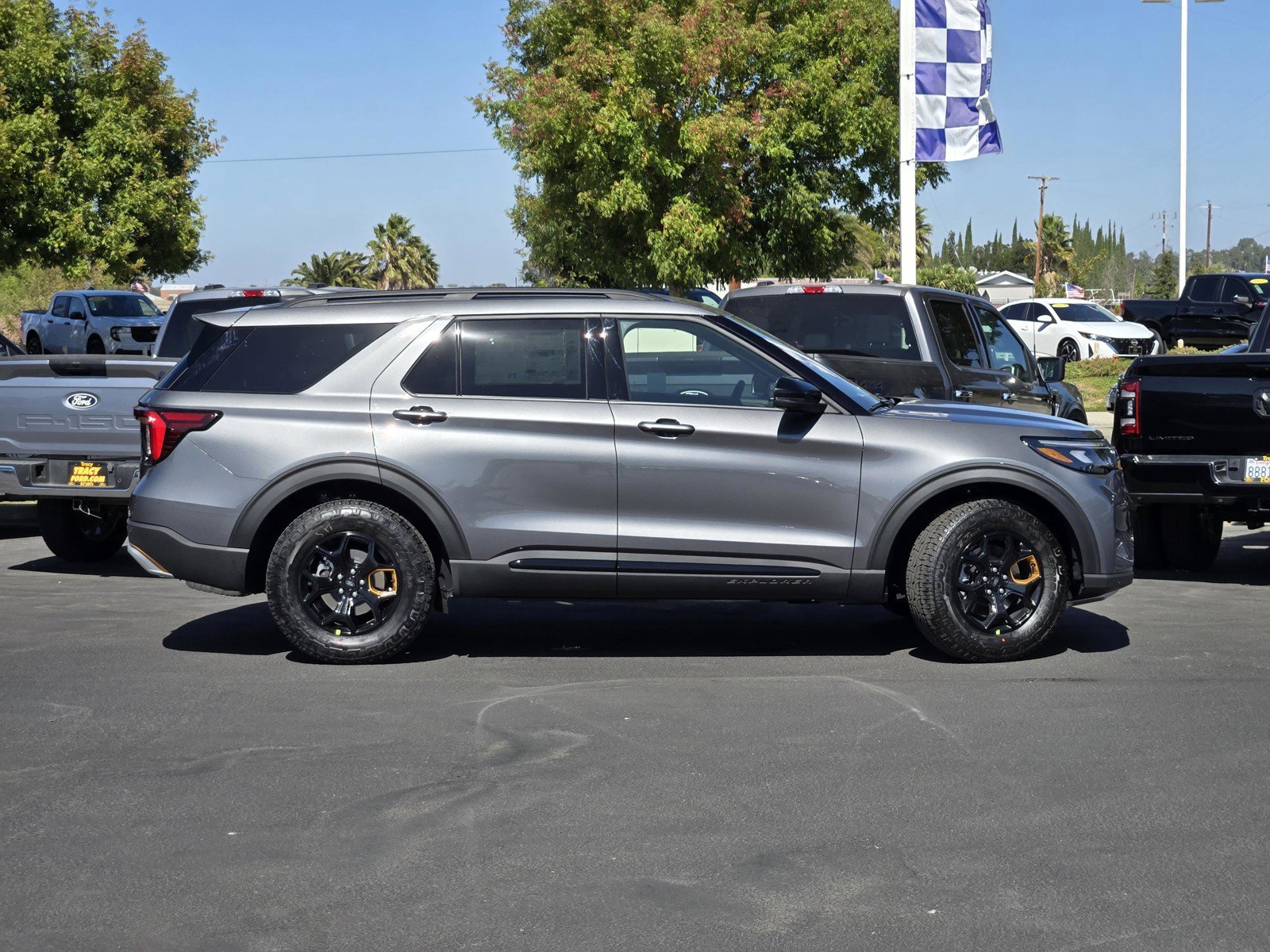 New 2027 Carbonized Gray Metallic Ford Tremor® image 3