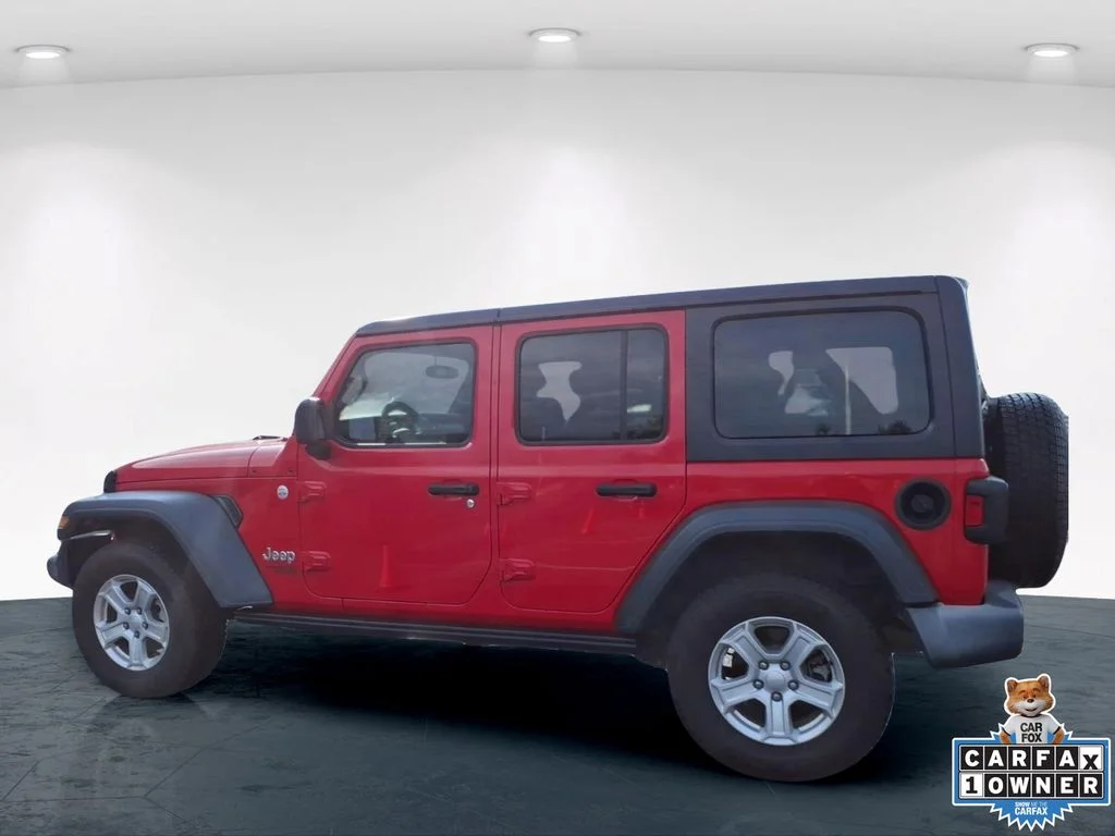 Used 2018 Red Jeep Unlimited Sport S image 19