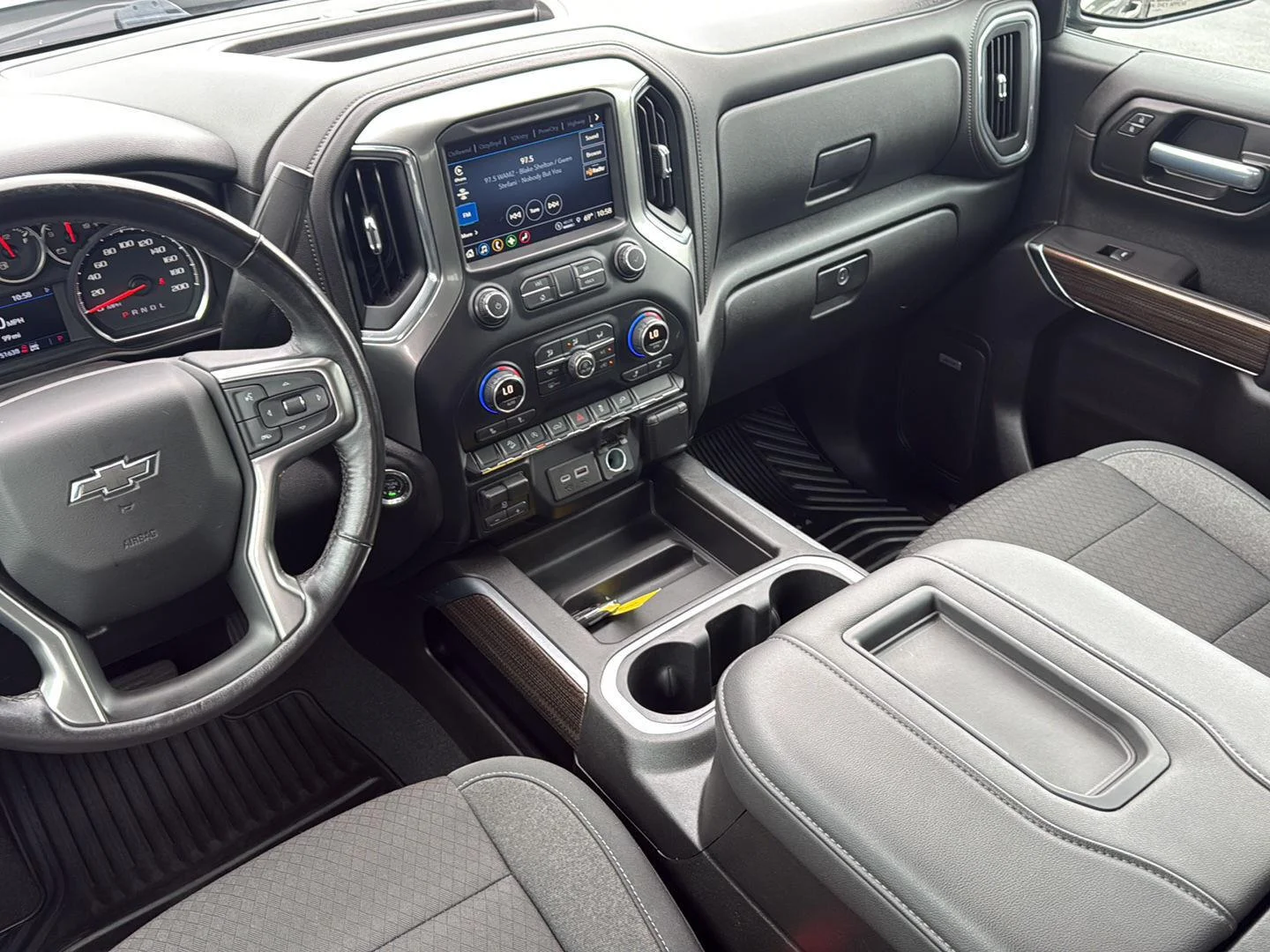 Used 2021 Satin Steel Metallic Chevrolet LT Trail Boss image 3