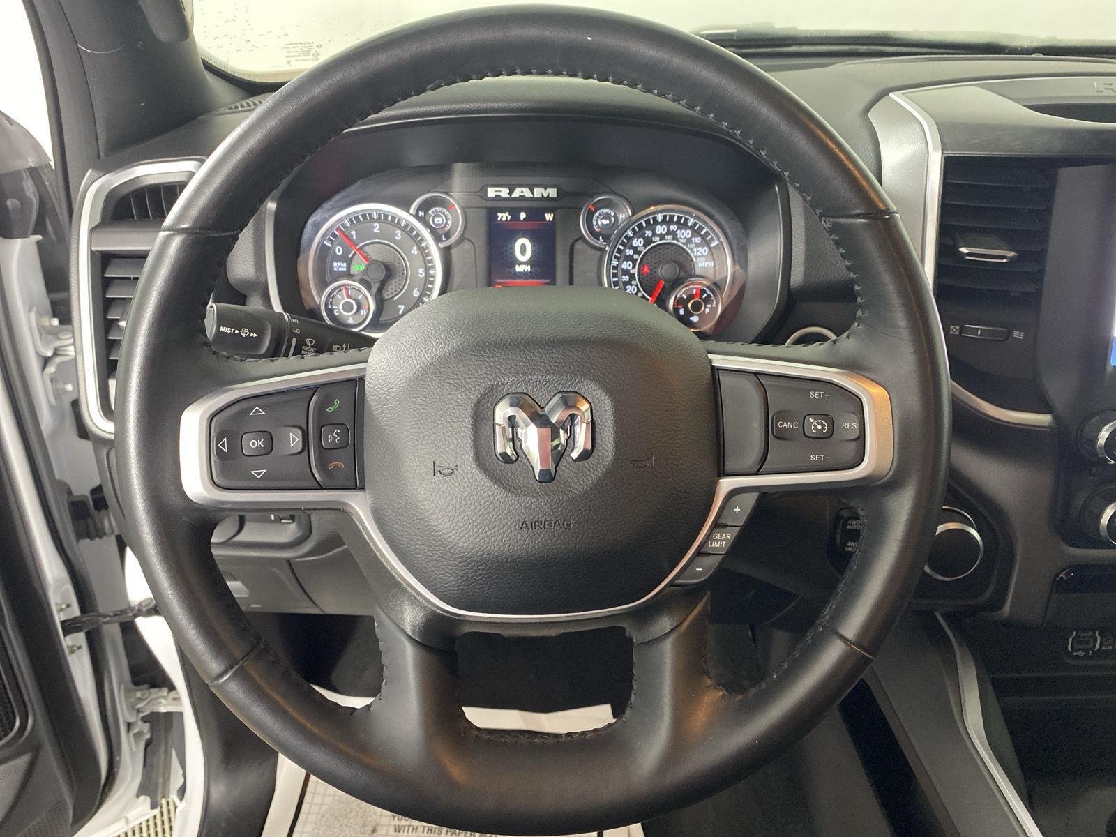 Used 2023 Bright White Clearcoat Ram Big Horn image 19