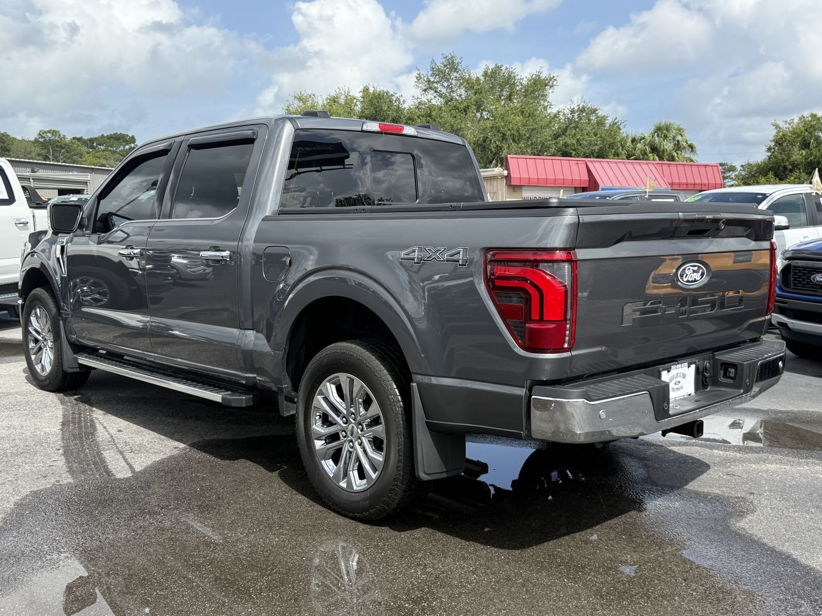 Certified Used 2025 Gray Metallic Ford Lariat image 7