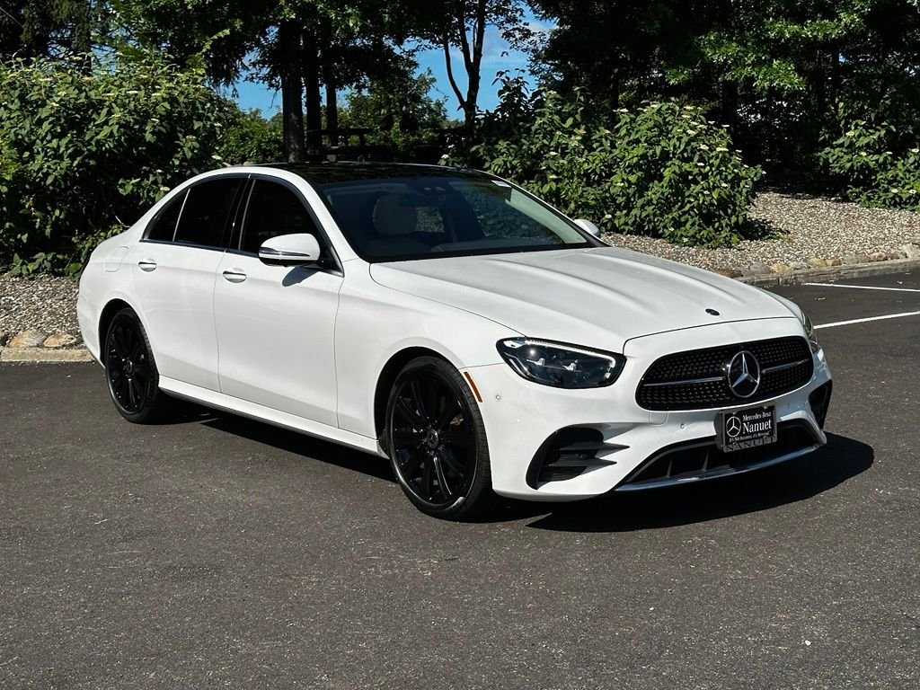 Certified Used 2021 White Mercedes-Benz E 350 image 3