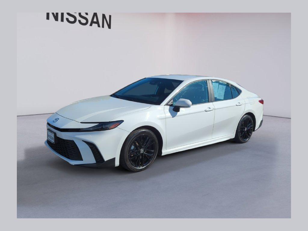 Used 2025 White Toyota SE image 1