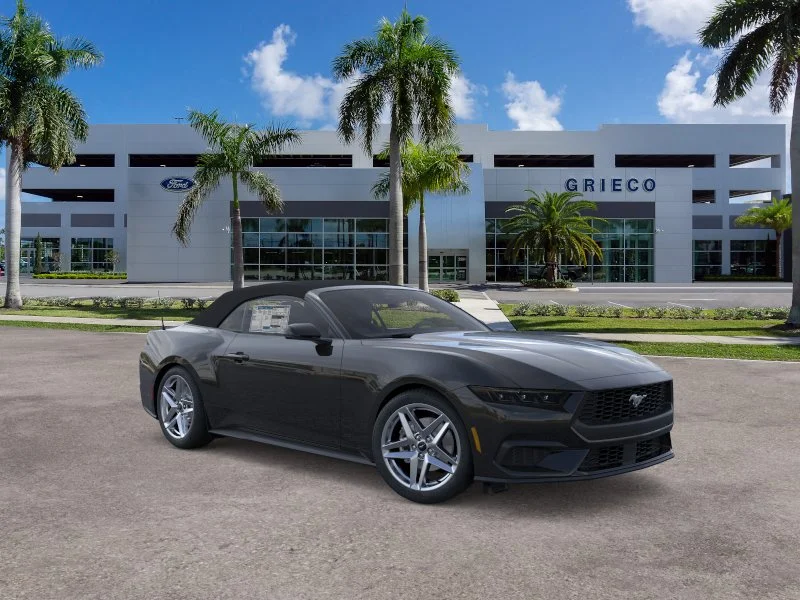 New 2026 Shadow Black Ford EcoBoost® Premium Convertible image 8