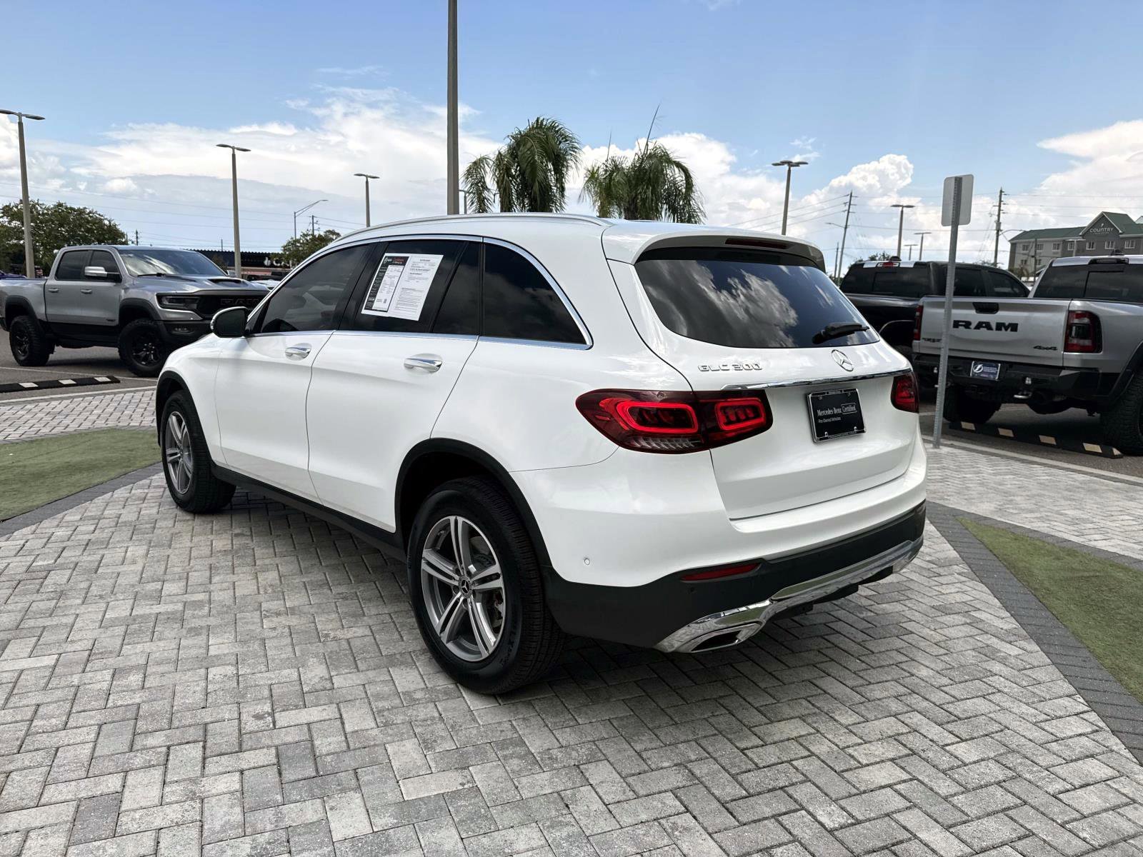 Certified Used 2021 Polar White Mercedes-Benz 300 image 4