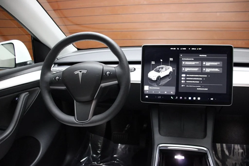Used 2023 Pearl White Multi-Coat Tesla Long Range image 22