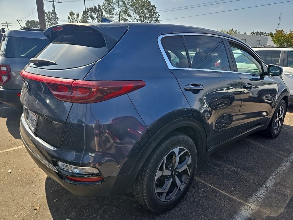 Used 2020 Blue Kia LX image 7