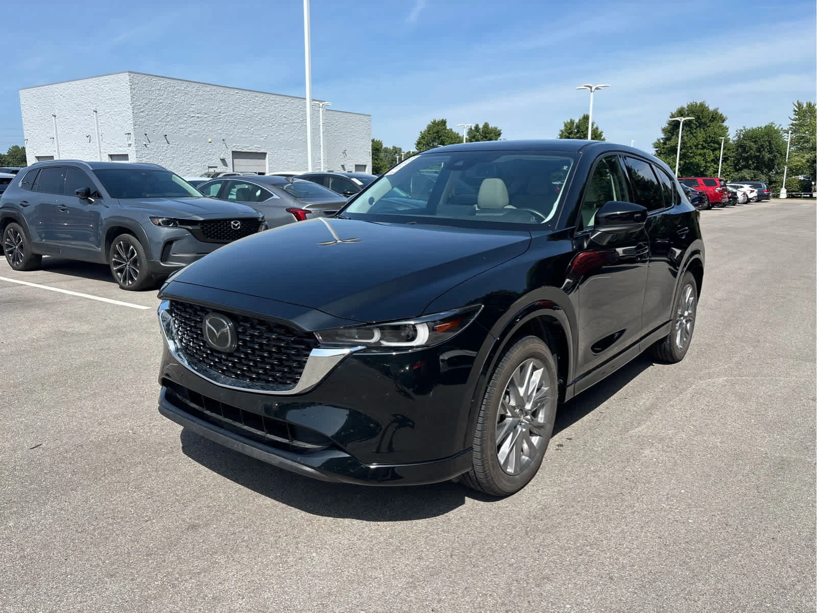 Certified 2025 Mazda CX-5 S Premium Plus package with VIN JM3KFBEM1S0751181 for sale in Kansas City