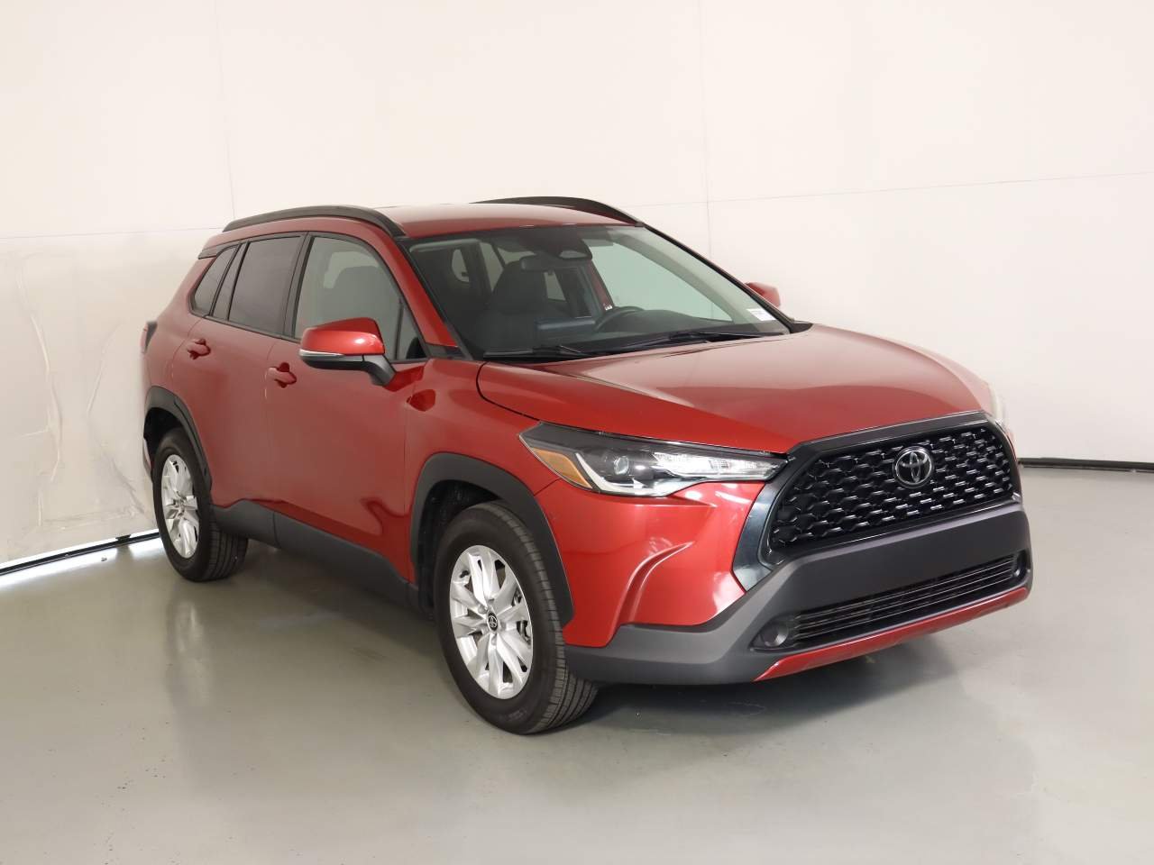 Used 2024 Barcelona Red Metallic Toyota LE image 5