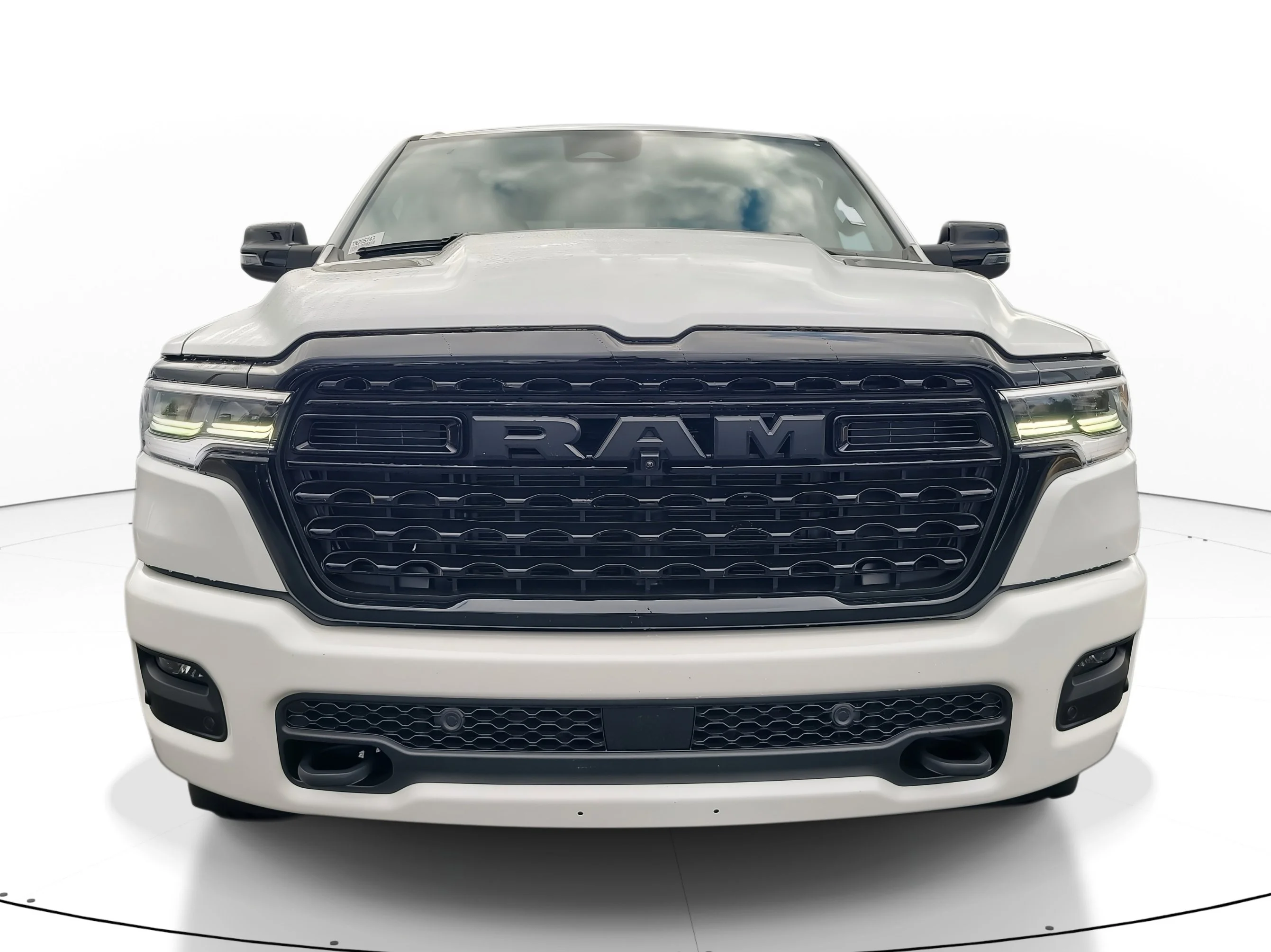 New 2026 Ivory White Tri-Coat Pearlcoat Ram Limited image 3