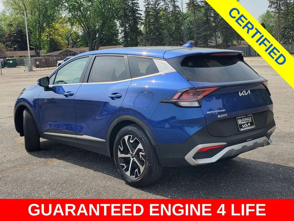 Certified Used 2025 Blue Kia EX image 4