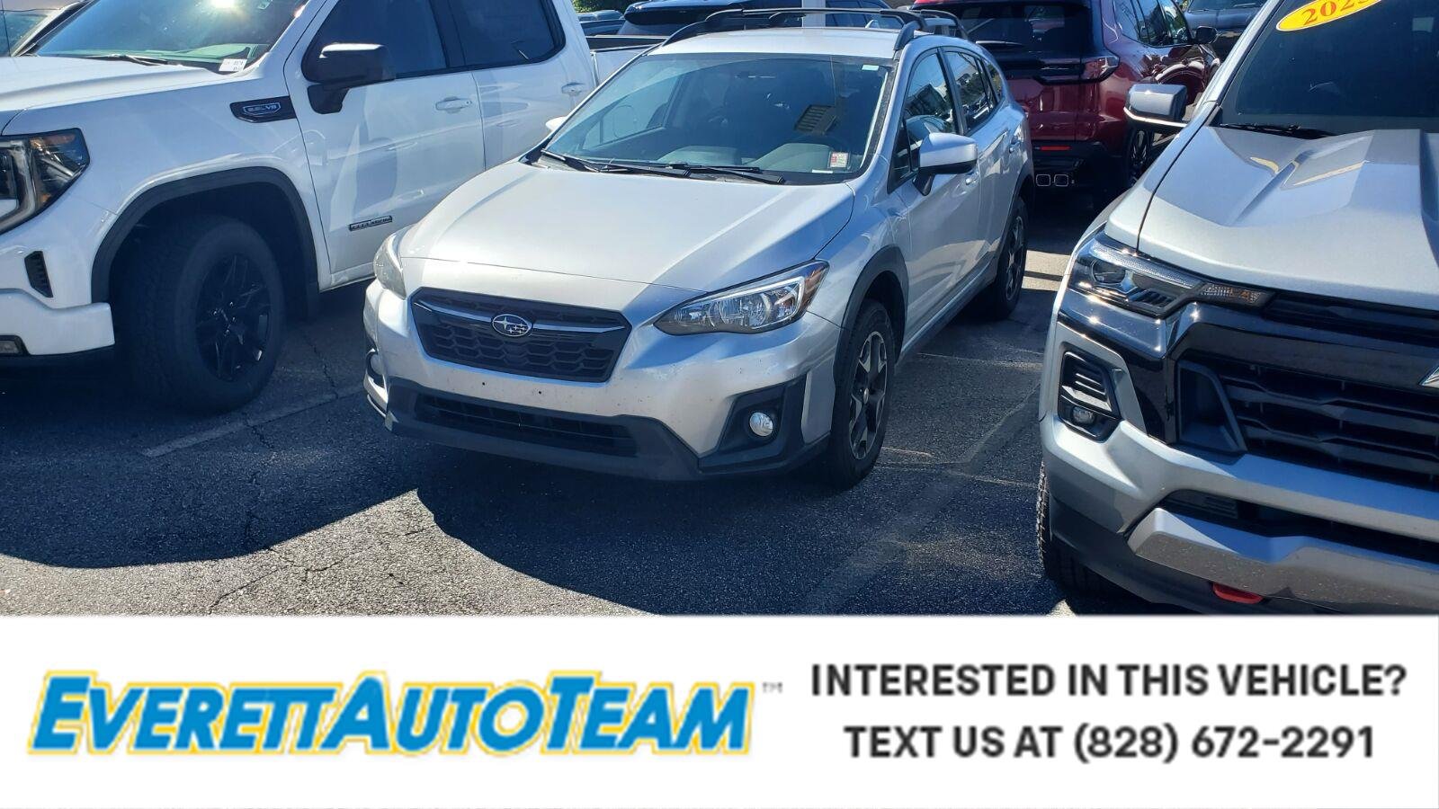 Used 2018 Ice Silver Metallic Subaru Premium image 1