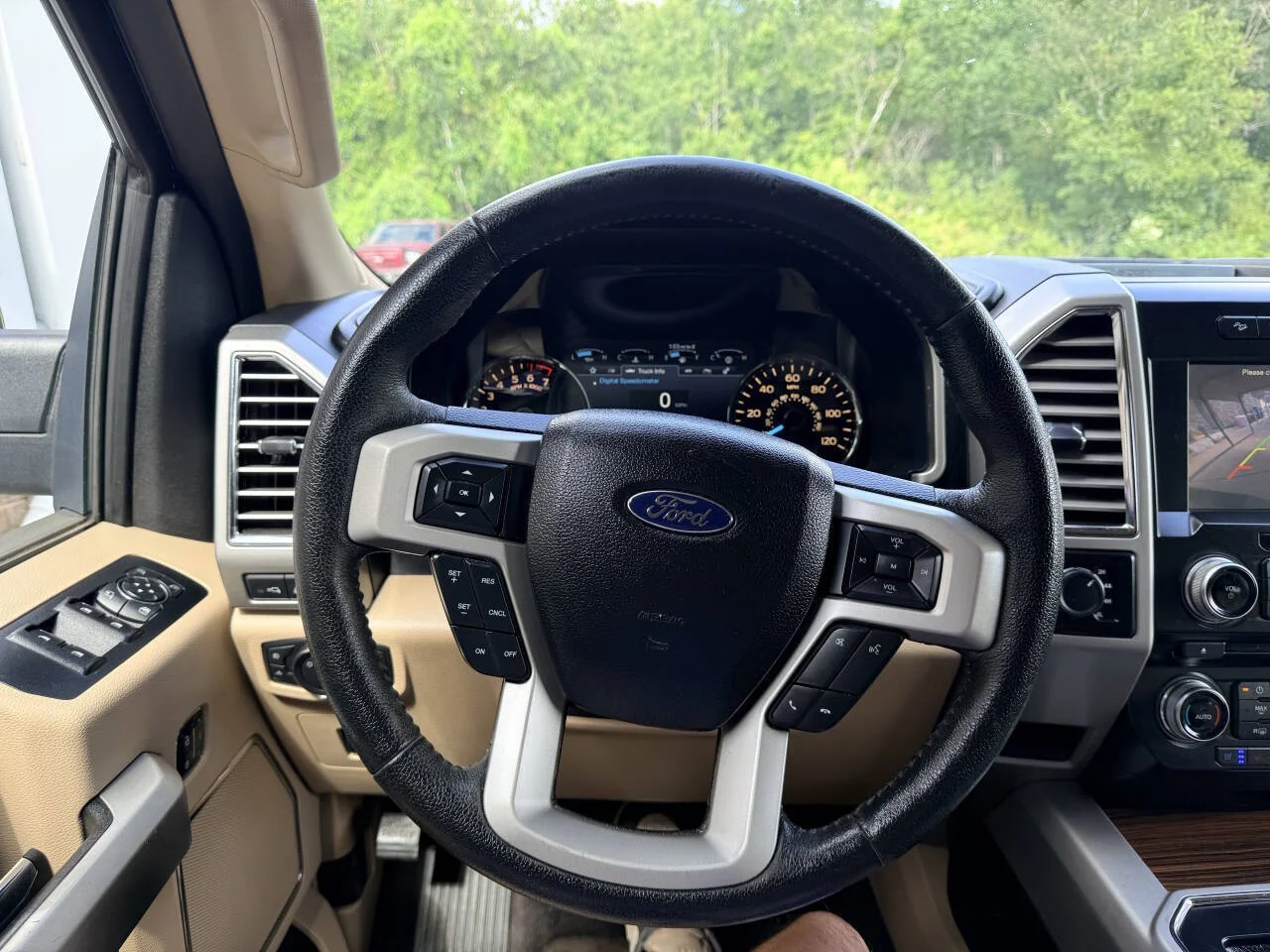 Used 2015 Blue Ford Lariat 4x4 4dr SuperCrew 5.5 ft. SB image 18