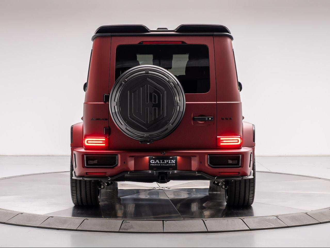 Used 2025 SATIN DARK RED PPF Mercedes-Benz AMG® G63 image 4