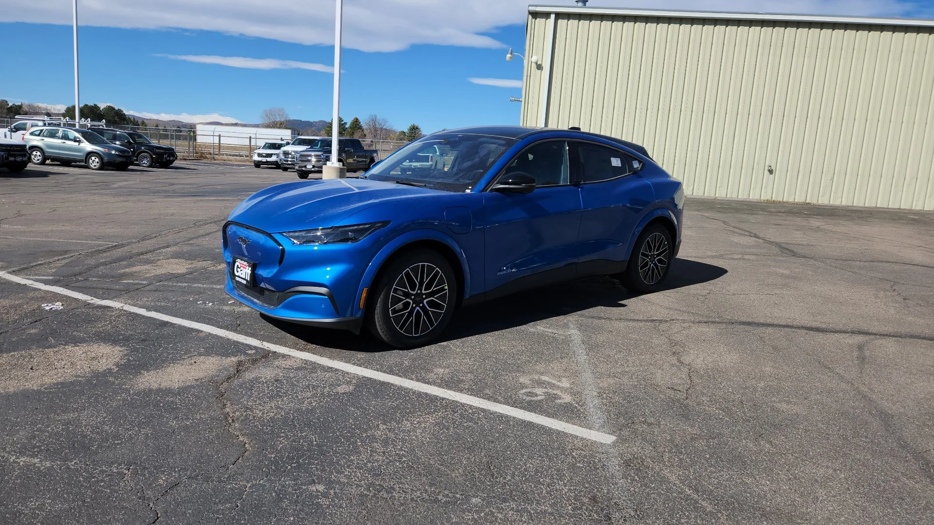 New 2026 Velocity Blue Metallic Ford Premium image 3