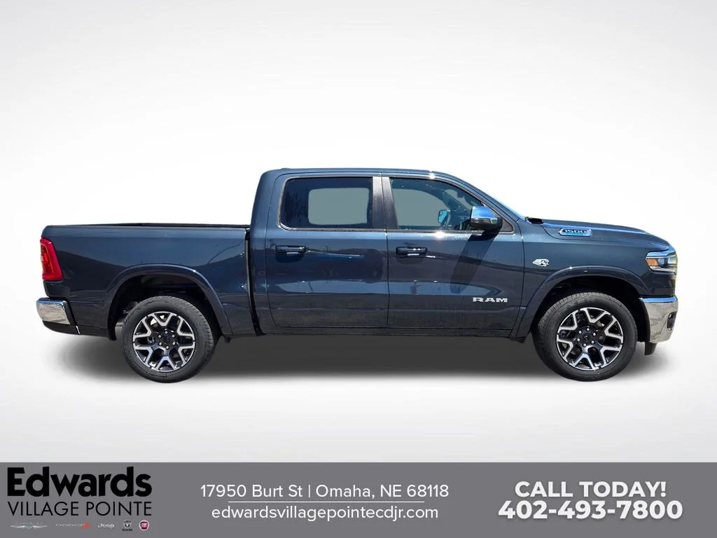 New 2026 Forged Blue Metallic Exterior Paint RAM Laramie image 2