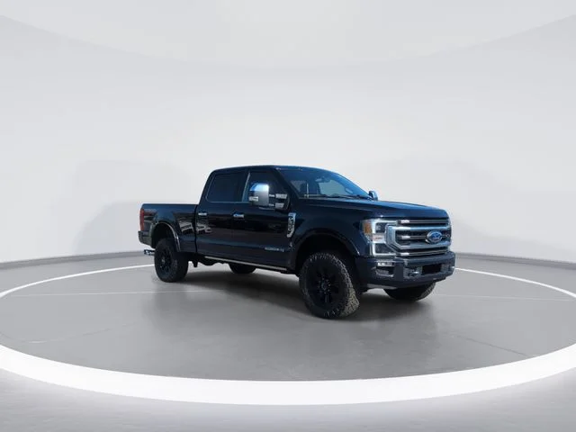Used 2022 Blue Ford Platinum image 2