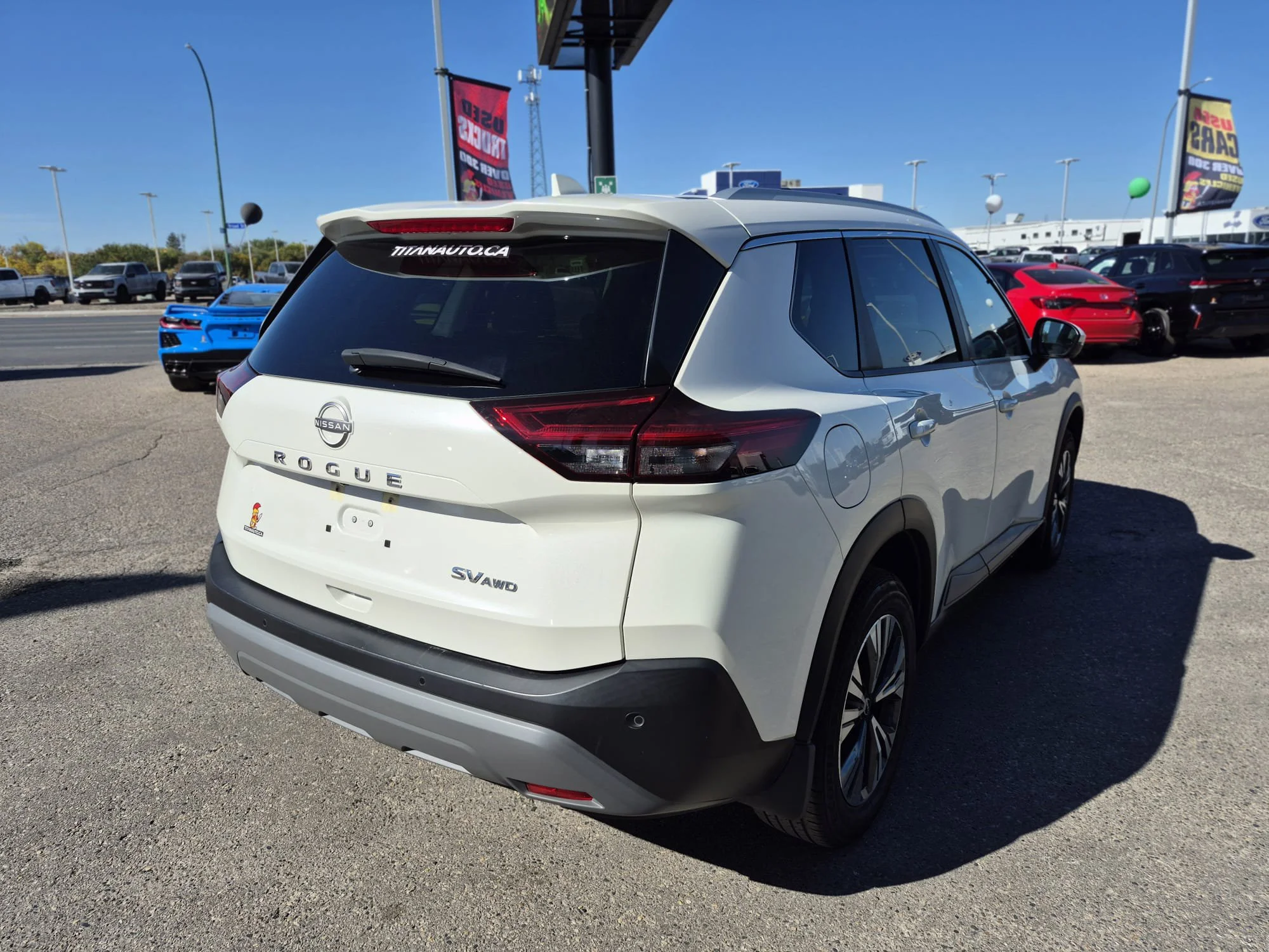 Certified Used 2023 Pearl White Metallic Nissan SV AWD*Htd Seats | Pano Roof | Htd Wheel | Adaptive Cruise | Remote Start | CarPlay | Park Assist image 13