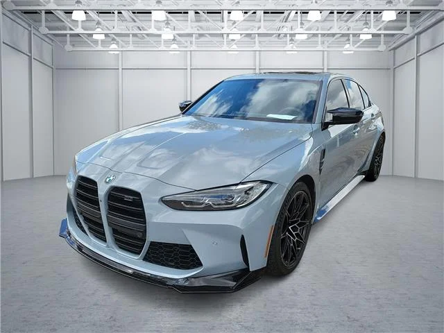 Used 2024 Dravit Gray Metallic BMW Competition Rear-Wheel Drive image 1