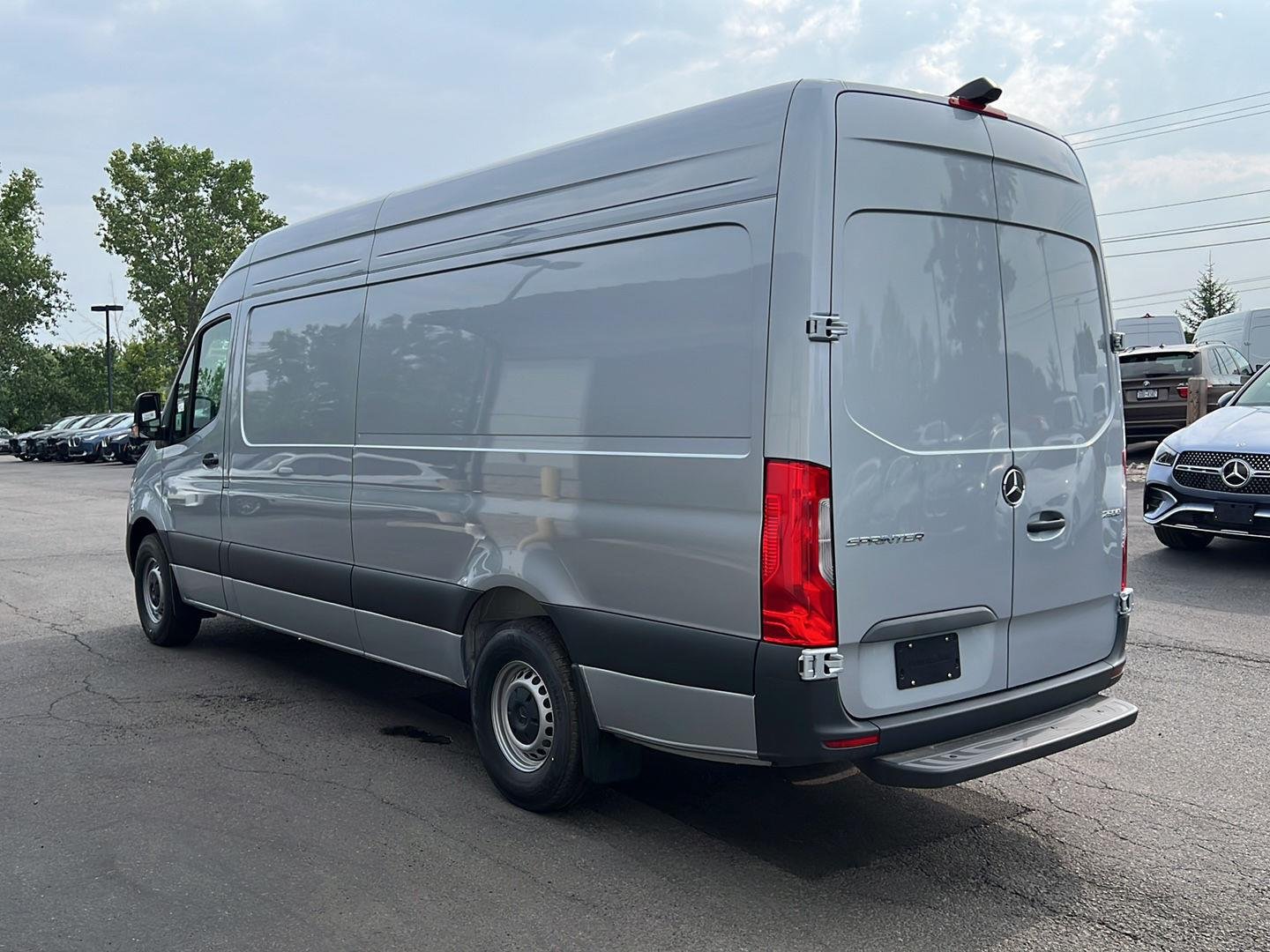 New 2026 high-tech silver metallic Mercedes-Benz Cargo Van 170” 4cyl HO image 6
