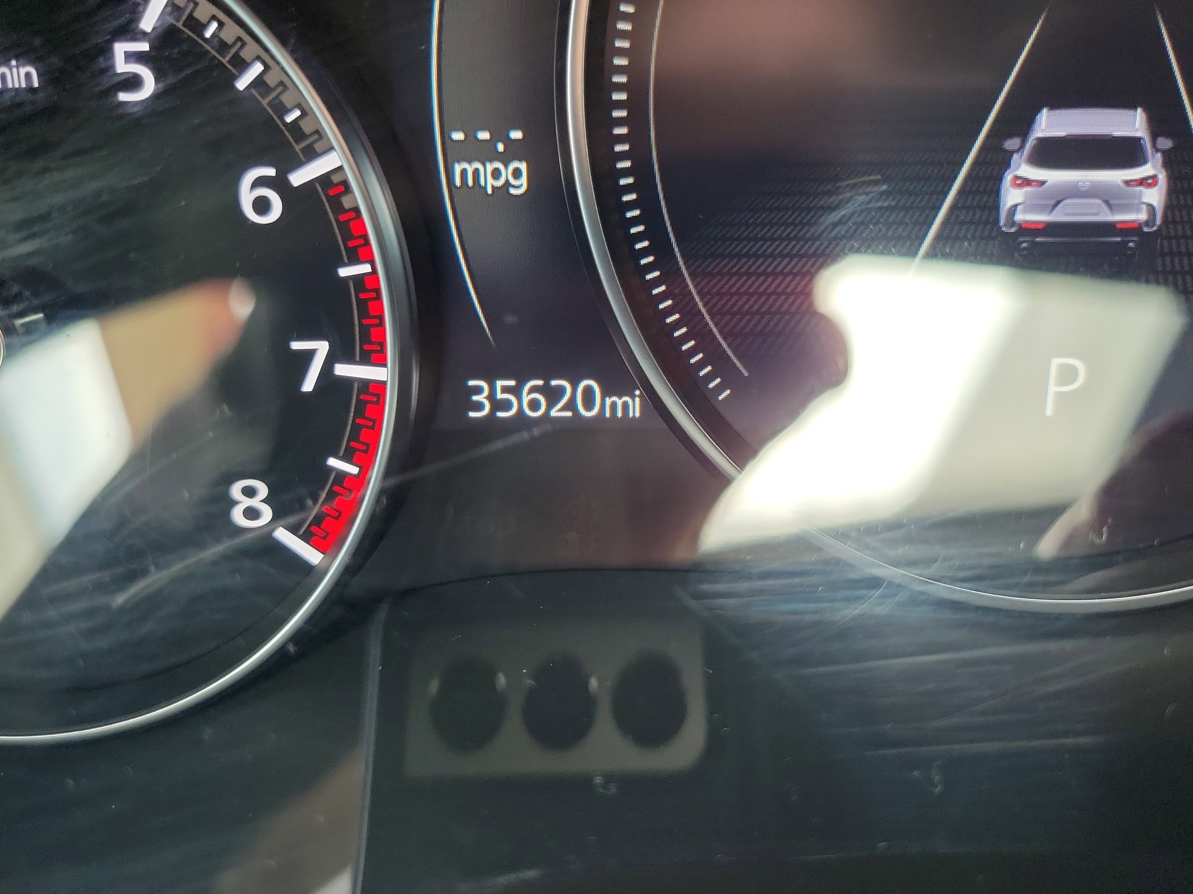 Used 2024 Polymetal Gray Metallic Mazda 2.5 Turbo Meridian Edition image 18