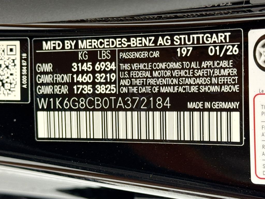 New 2026 Obsidian Black Metallic Mercedes-Benz S 63 E AMG® image 35