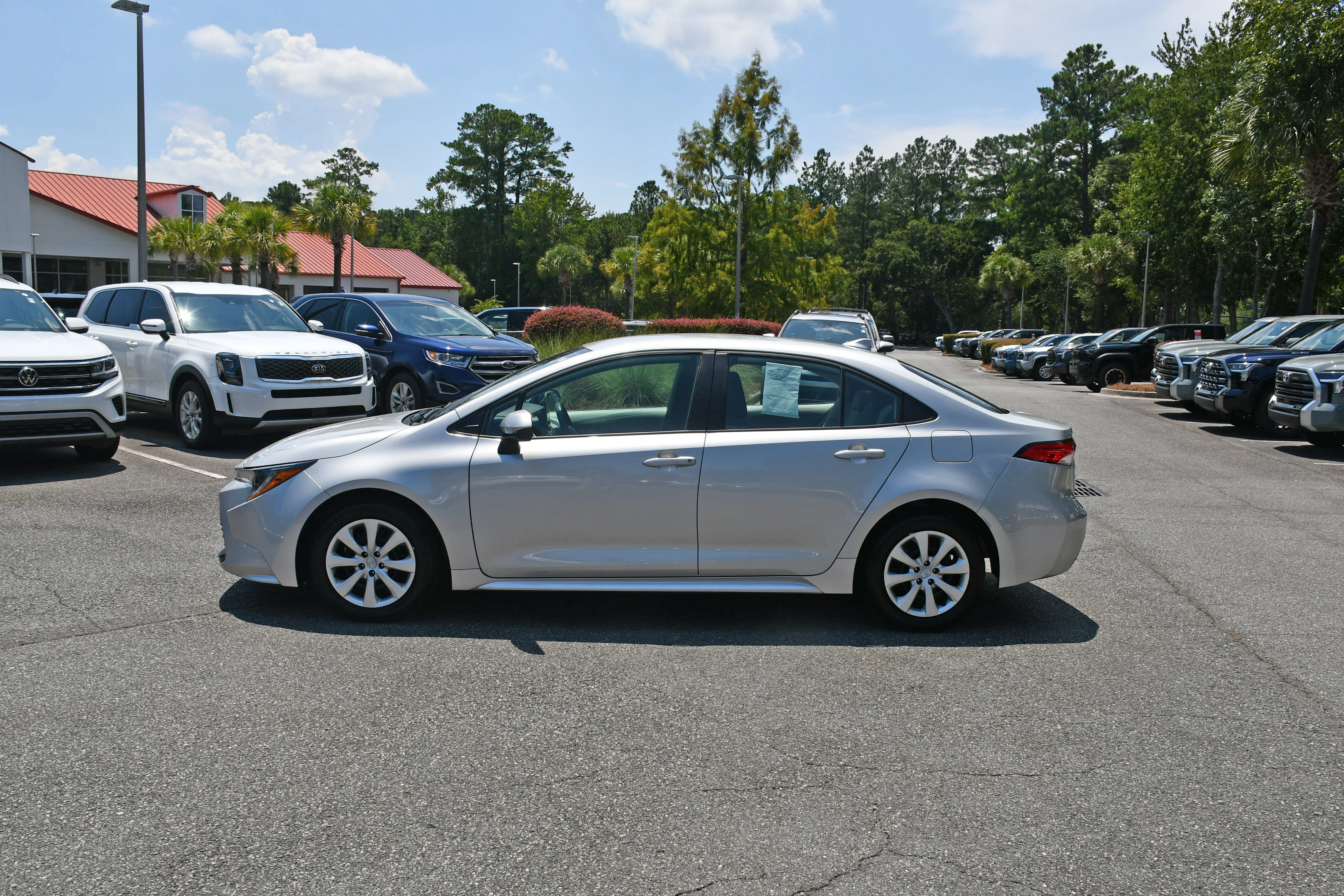 Used 2025 Silver Toyota LE image 2