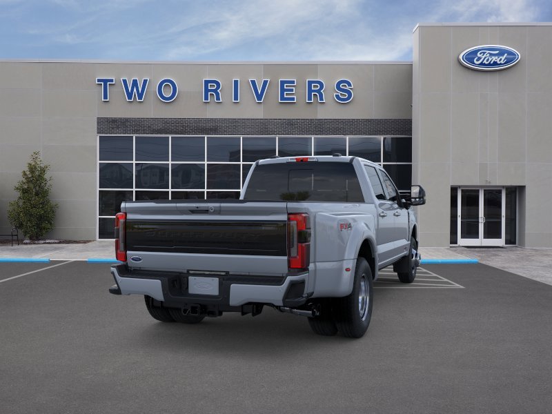 New 2026 Glacier Gray Metallic Tri-Coat Ford F-350® Platinum® image 8