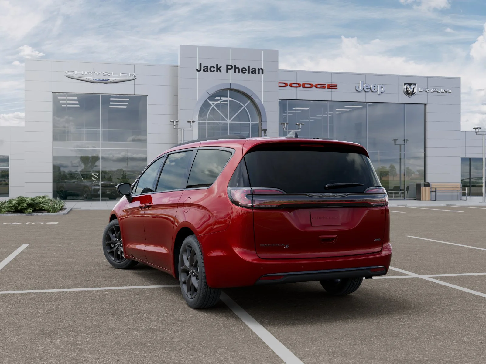 New 2026 Red Hot Pearl-Coat Exterior Paint Chrysler Select image 34