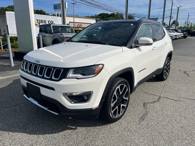Used 2021 White Clearcoat Jeep Limited image 7