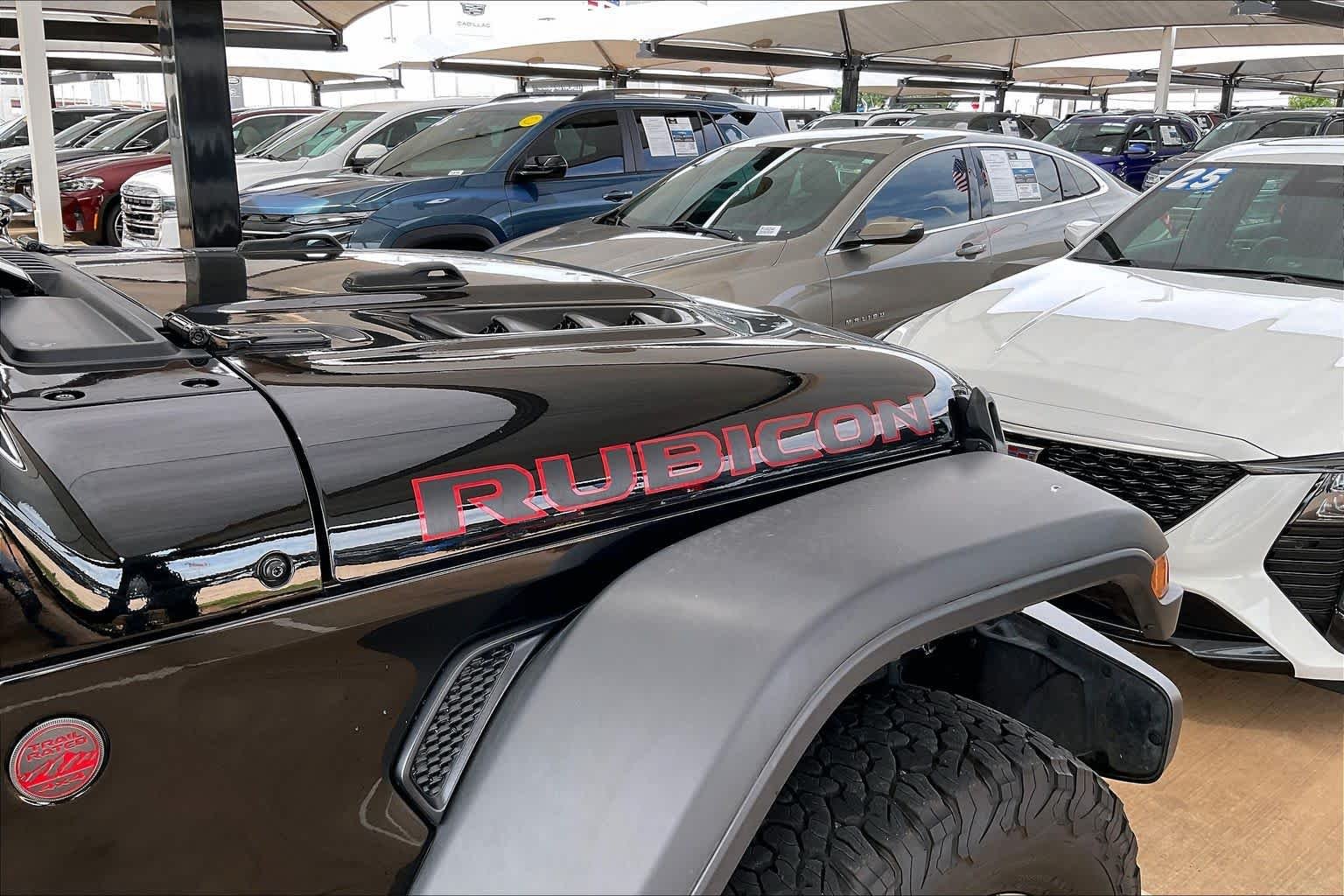 Used 2025 Black Clearcoat Jeep Rubicon image 10