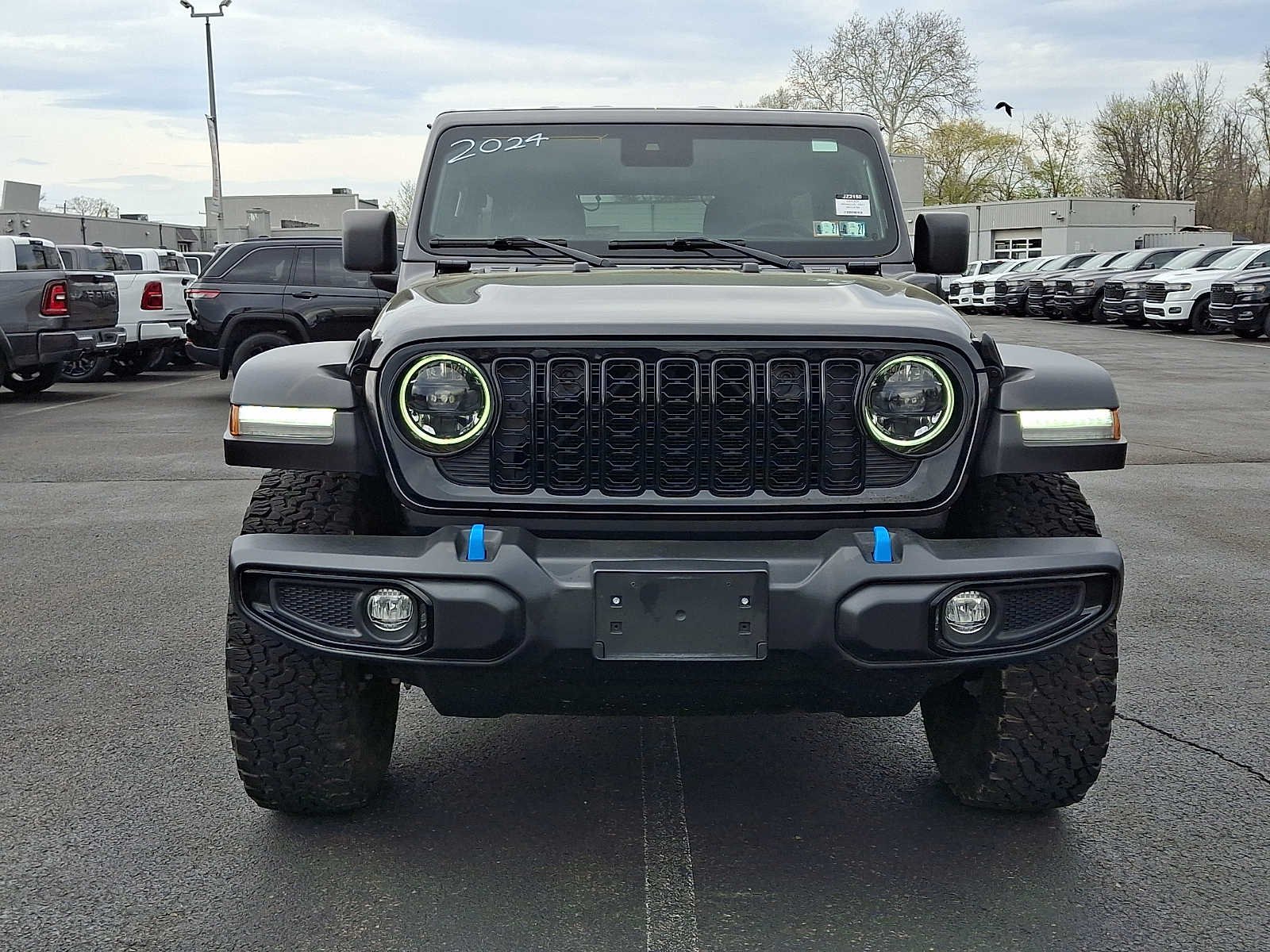 Used 2024 Jeep Wrangler 4xe Willys 4XE with VIN 1C4RJXN6XRW165798 for sale in Horsham, PA