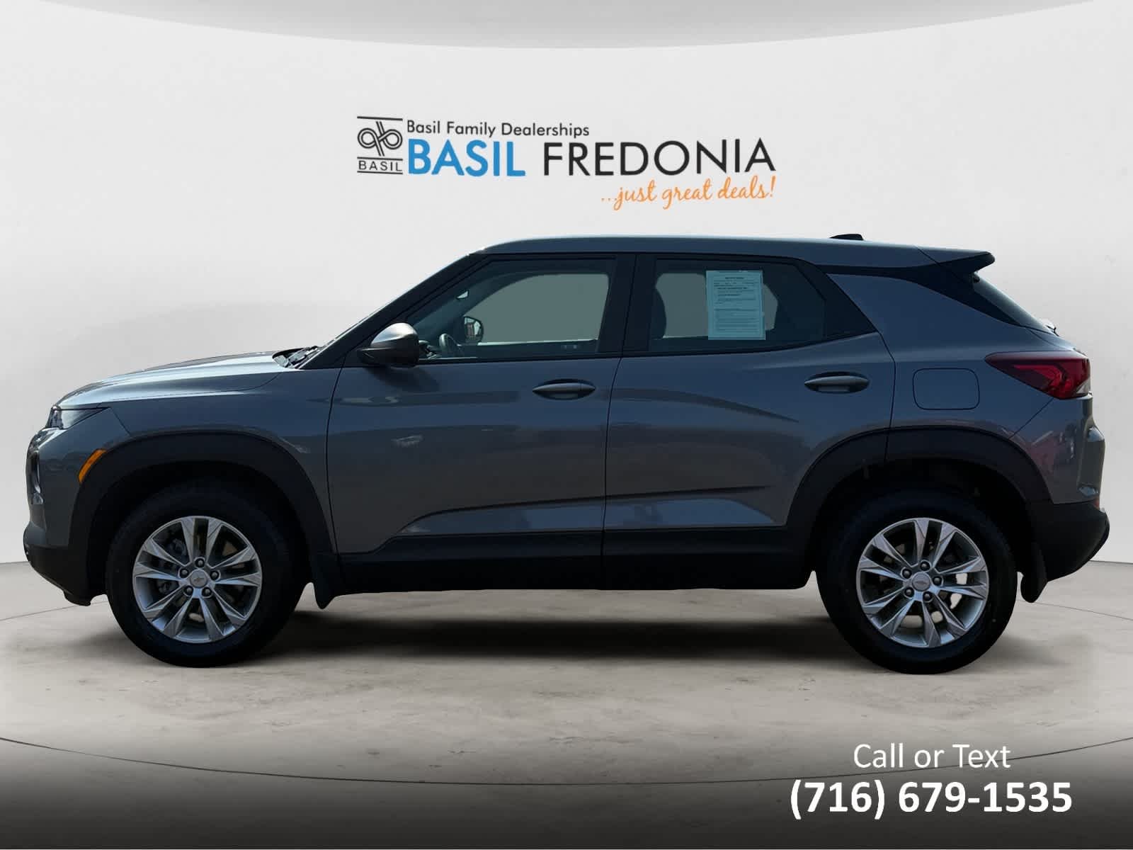 Used 2021 Chevrolet Trailblazer LS with VIN KL79MNSL7MB177880 for sale in Fredonia, NY