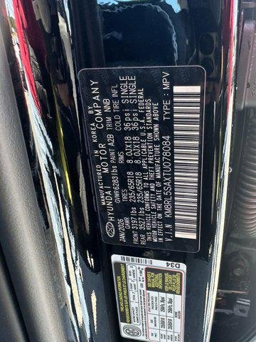New 2026 Abyss Black Pearl Hyundai Blue SEL 7P image 31