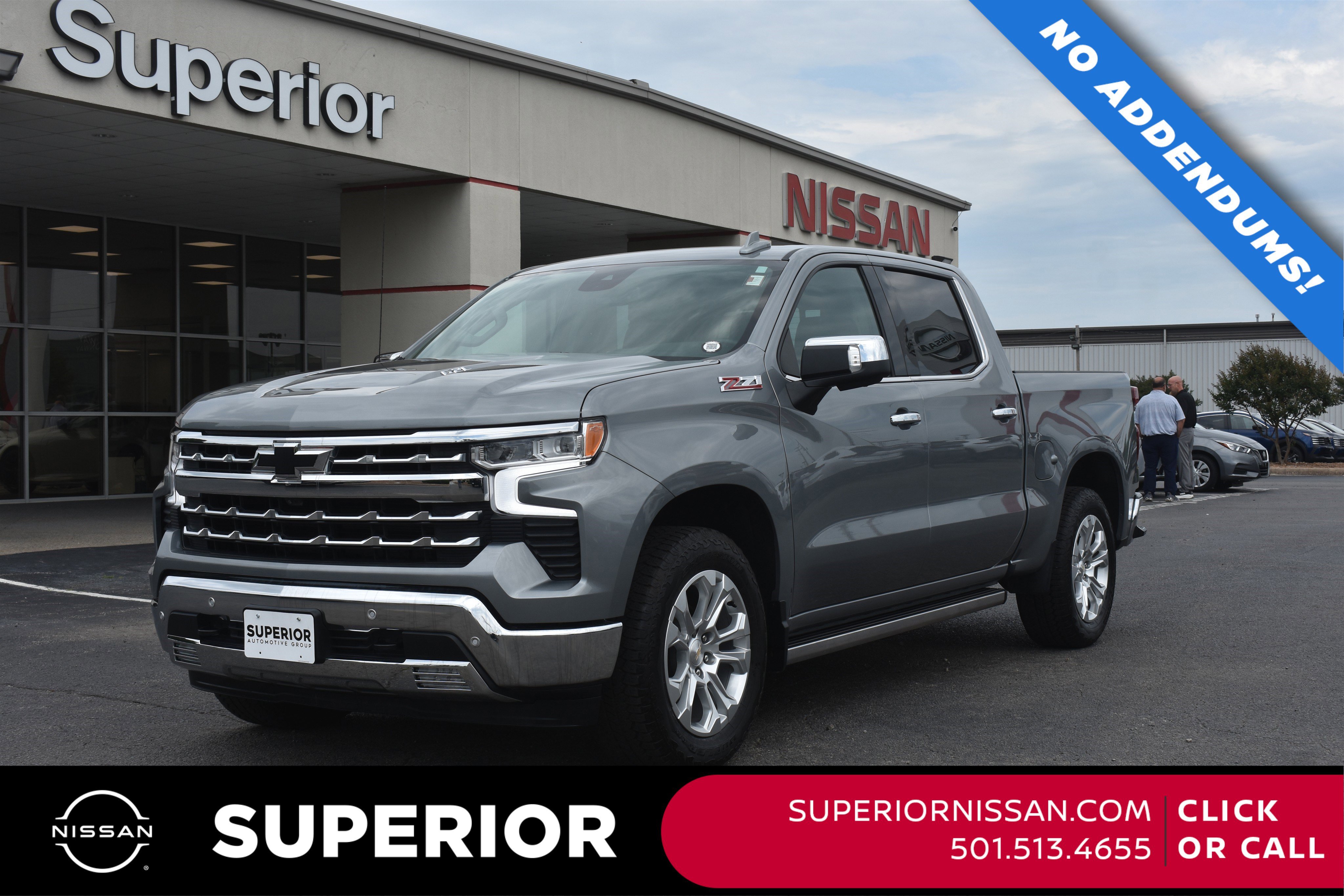 Used 2023 Sterling Gray Metallic Chevrolet LTZ image 1