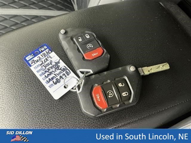 Used 2019 Bright White Clearcoat Jeep Sport Altitude image 8