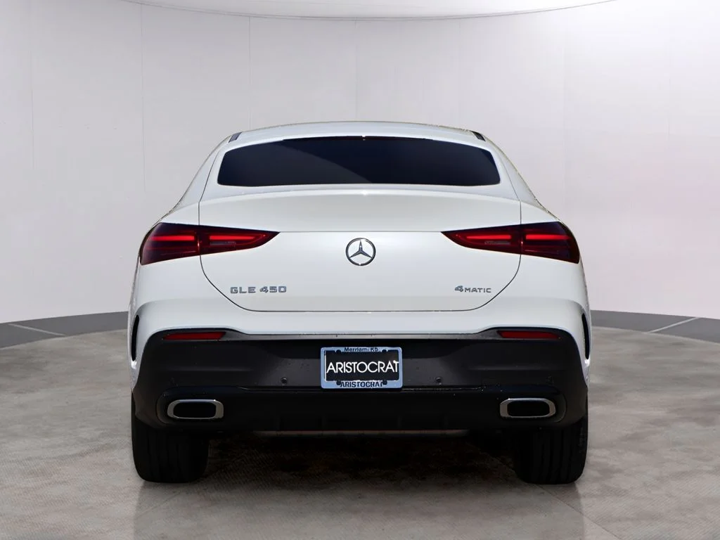 New 2026 MANUFAKTUR Moonlight White Metallic Mercedes-Benz GLE 450 image 6