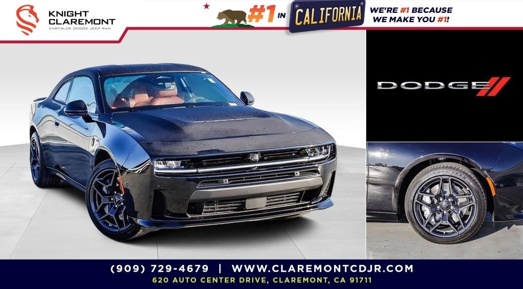 New 2026 Diamond Black Crystal Pearlcoat Dodge Scat Pack Plus image 1