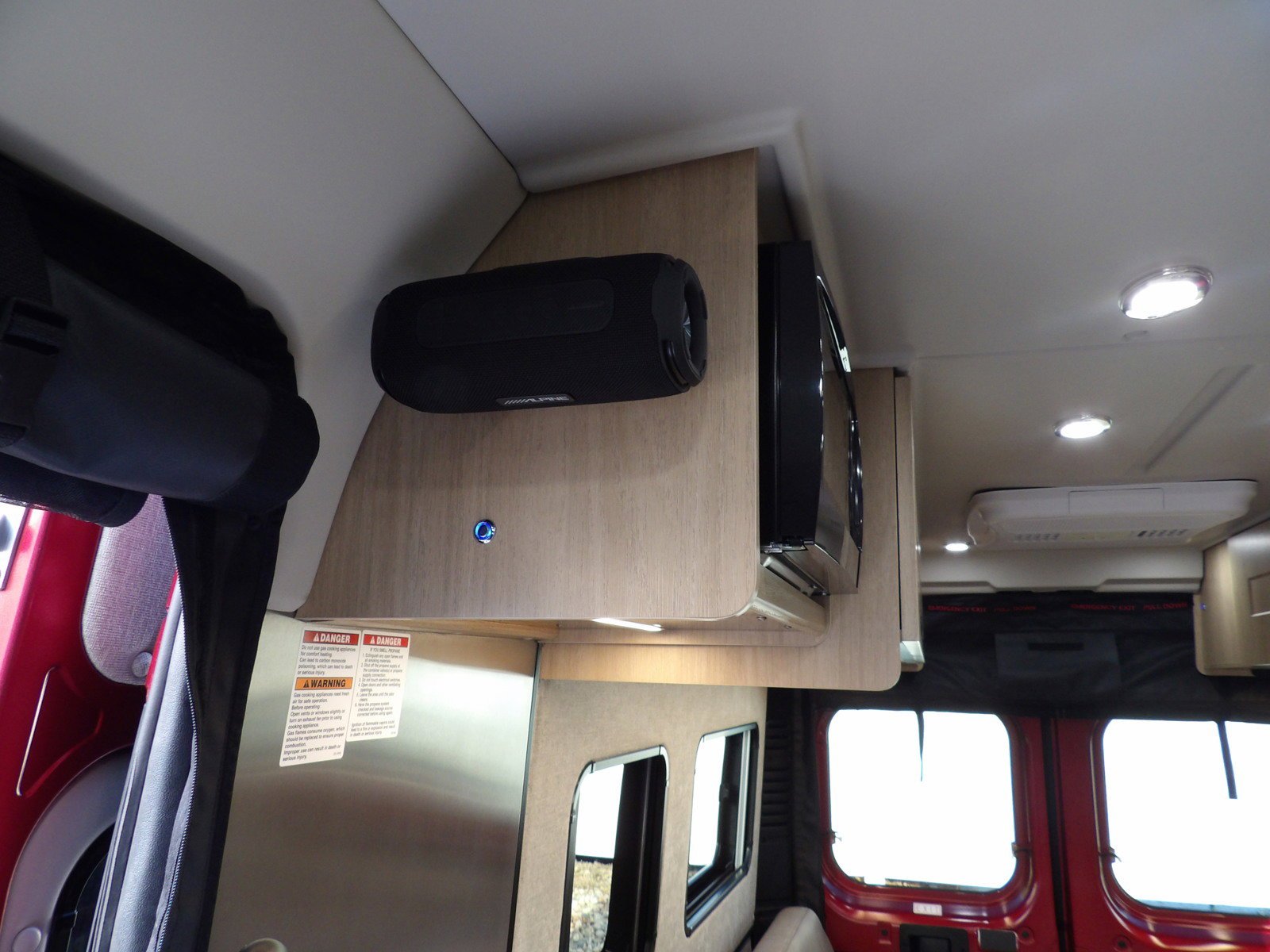 New 2025 Deep Cherry Red Crystal Pearlcoat Roadtrek Play+ image 11