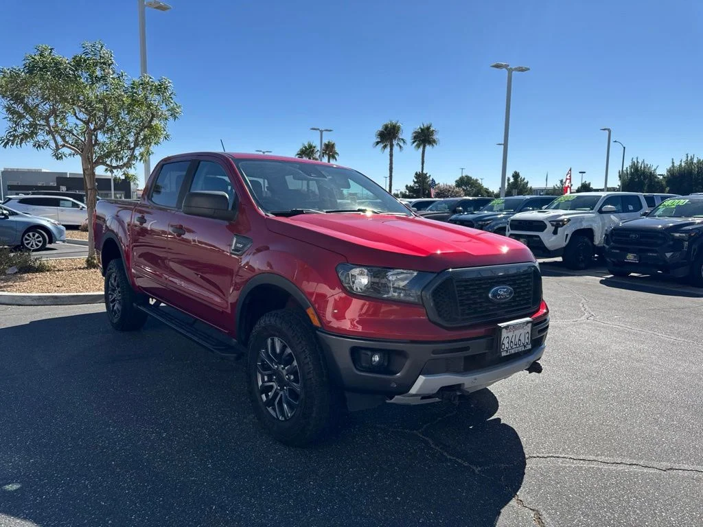 Used 2021 Red Ford XLT image 4