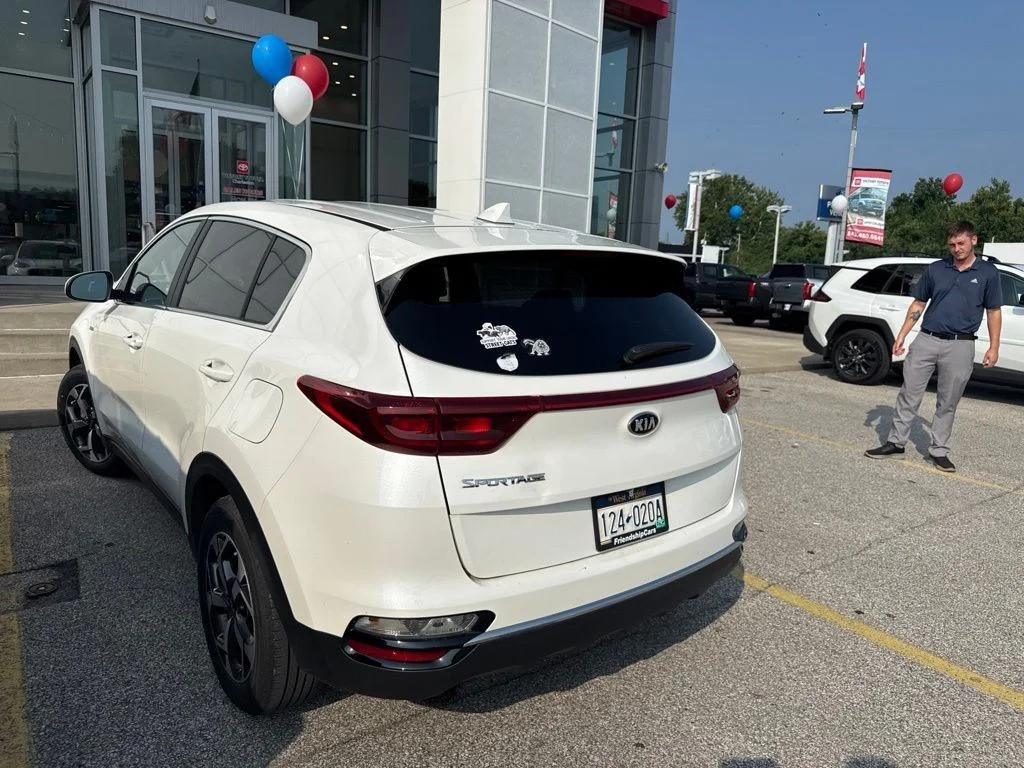 Used 2022 White Kia LX image 6