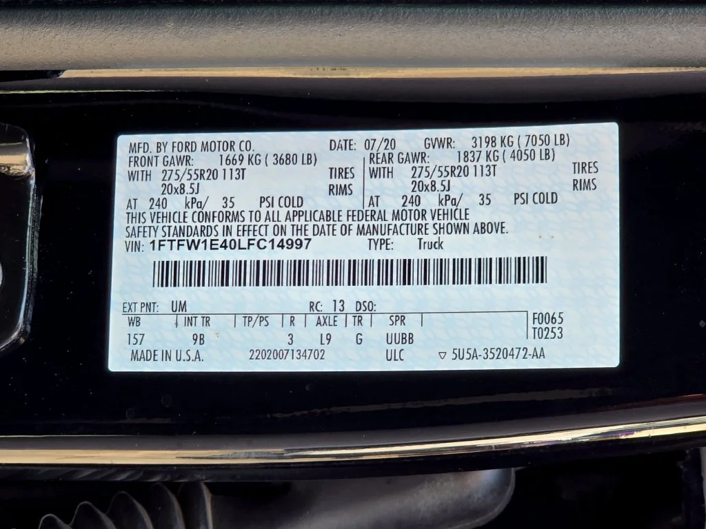 Used 2020 Black Ford Platinum image 53