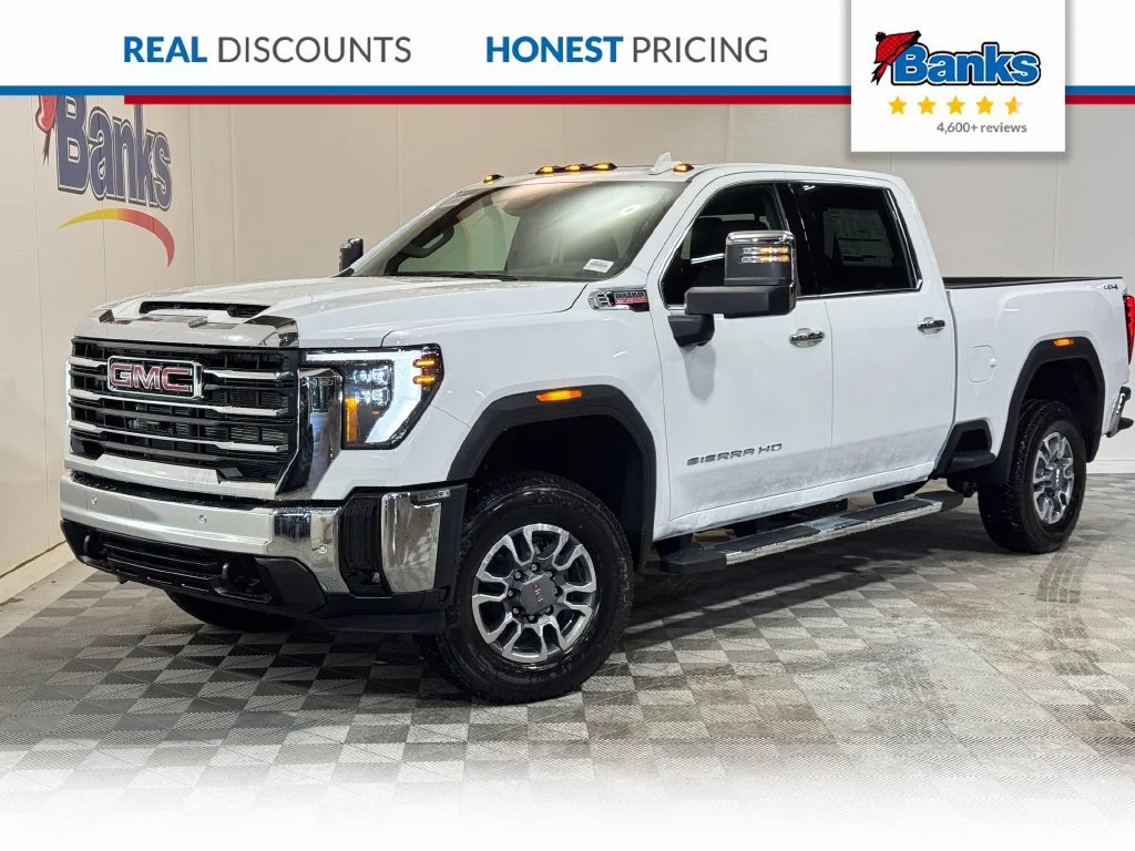 New 2026 Summit White GMC SLT image 1
