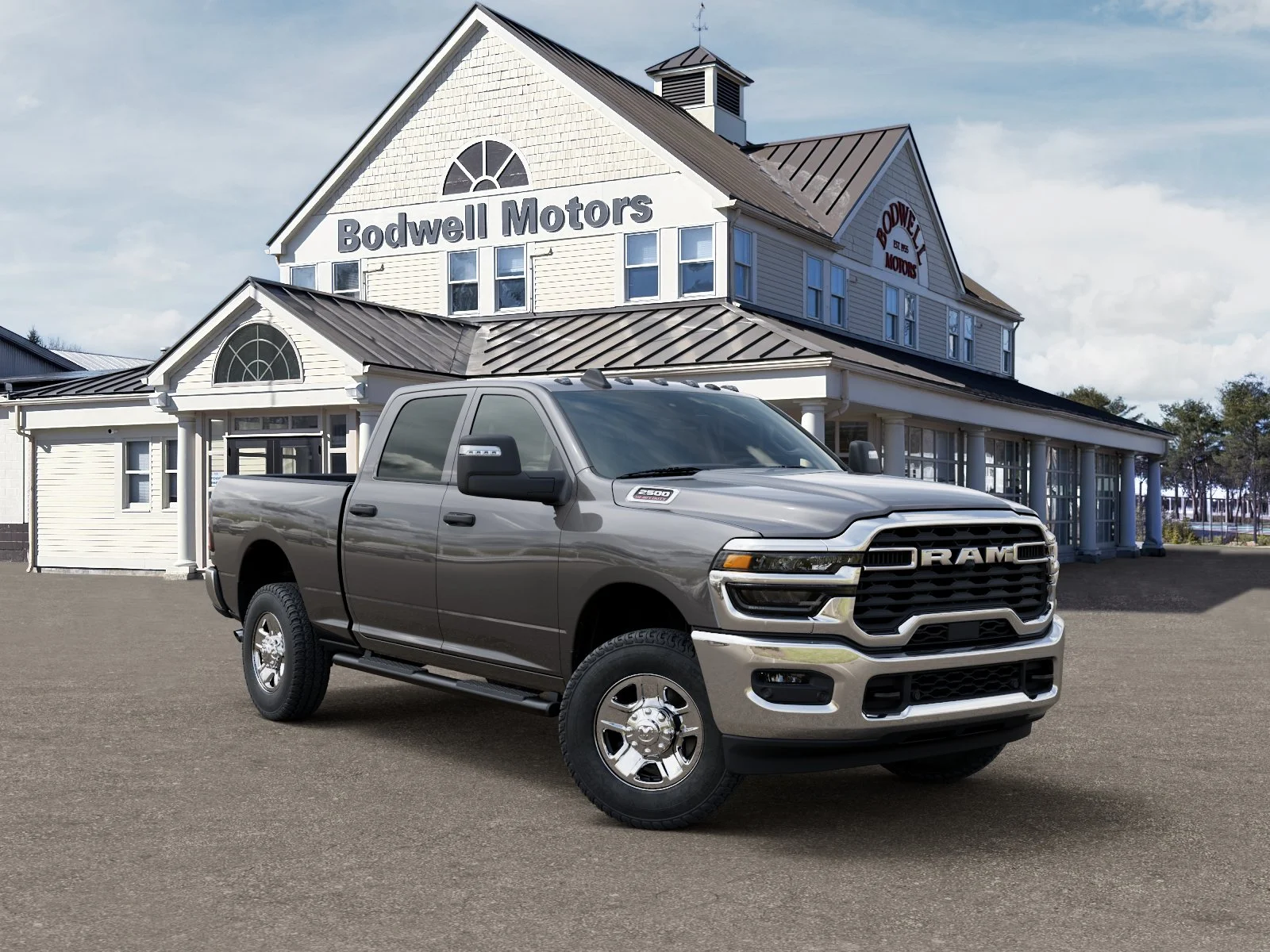 New 2026 Granite Crystal Metallic Clearcoat RAM Tradesman Crew Cab 4x4 6