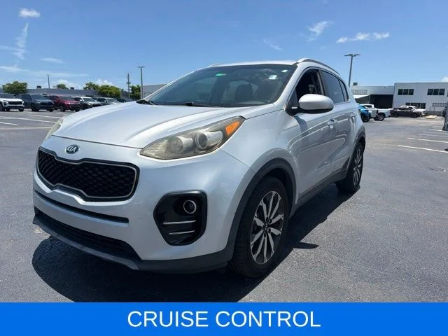 Used 2017 Silver Kia EX image 3