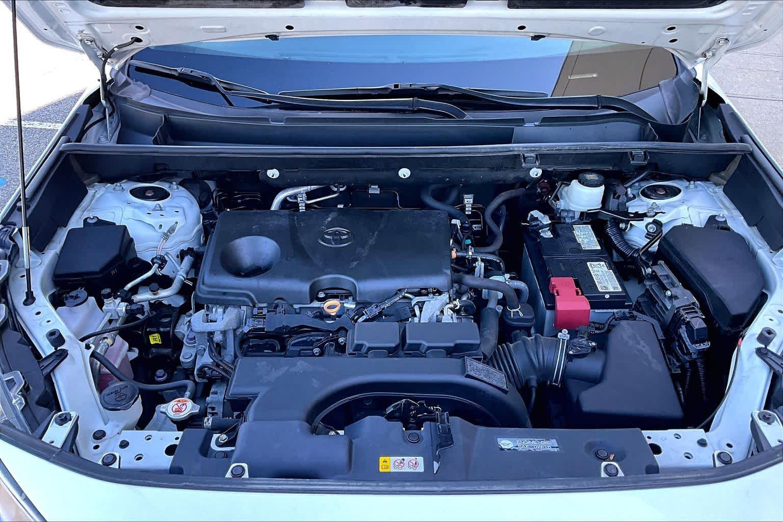 Used 2021 Super White Toyota XLE image 30