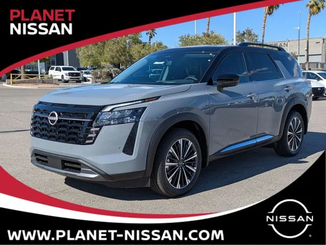 New 2026 Boulder Gray Pearl / Super Black Two-tone Nissan Platinum image 1