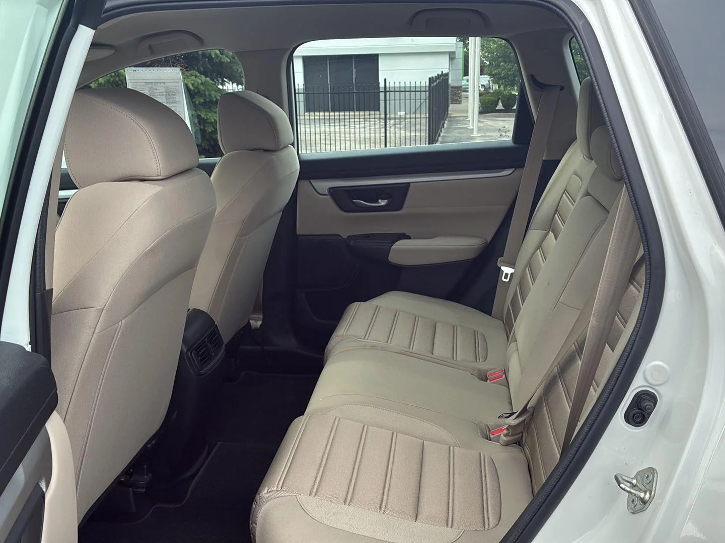 Used 2018 White Diamond Pearl Honda LX image 8