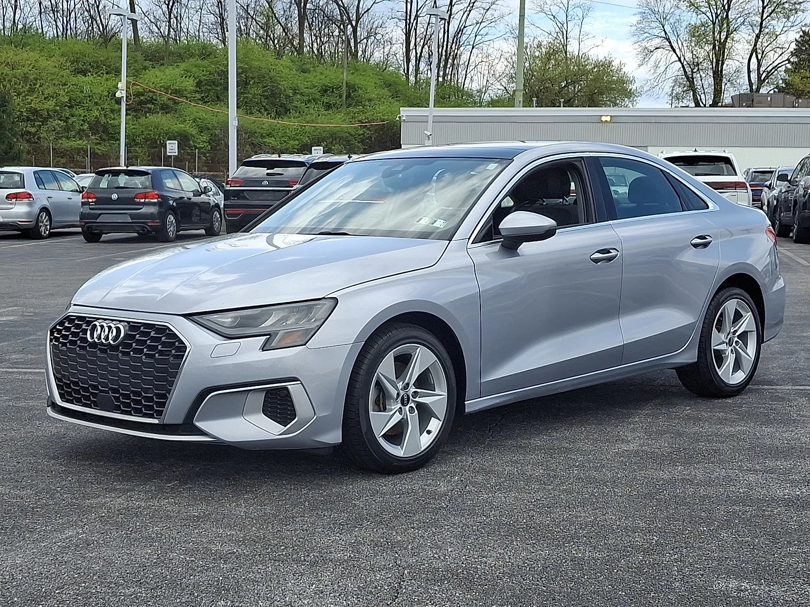 Used 2022 Florett Silver Metallic - L5L5 Audi Premium 40 TFSI Front-Wheel Drive S tronic image 3