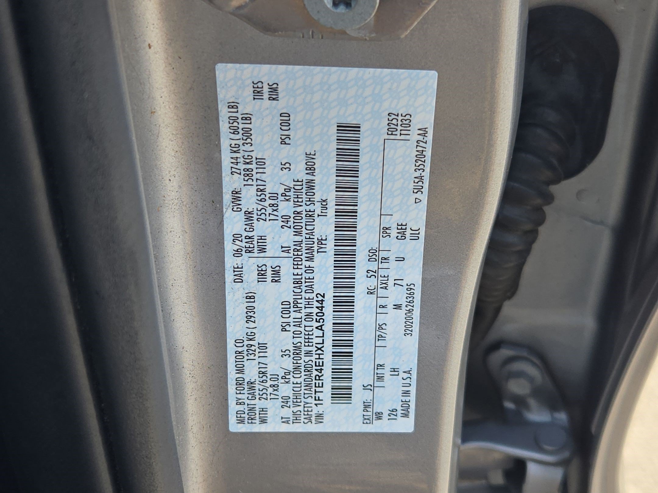 Used 2020 Blue Ford XLT image 29